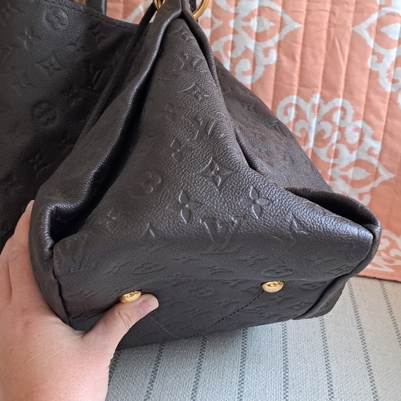 Louis Vuitton Artsy MM chocolate brown empreinte - Picture 5 of 16